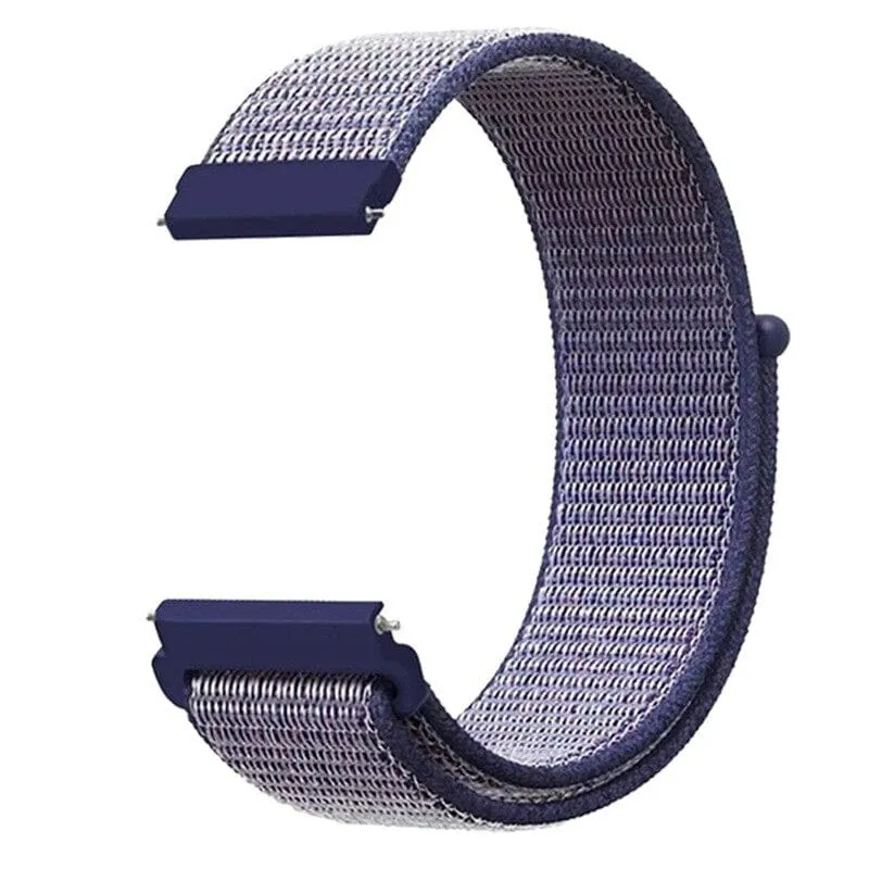Nylon Sports Loop Watch Straps Compatible with the Olympic 22mm Range