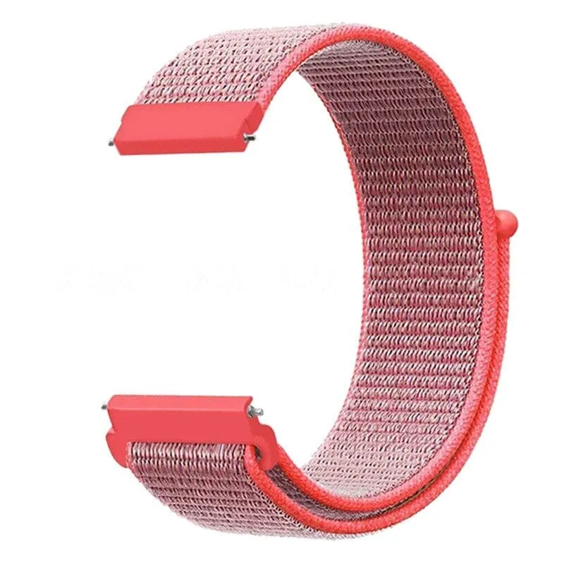 Nylon Sports Loop Watch Straps Compatible with the Olympic 22mm Range