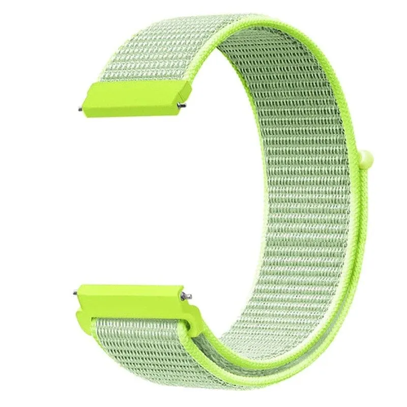 Nylon Sports Loop Watch Straps Compatible with the Olympic 22mm Range