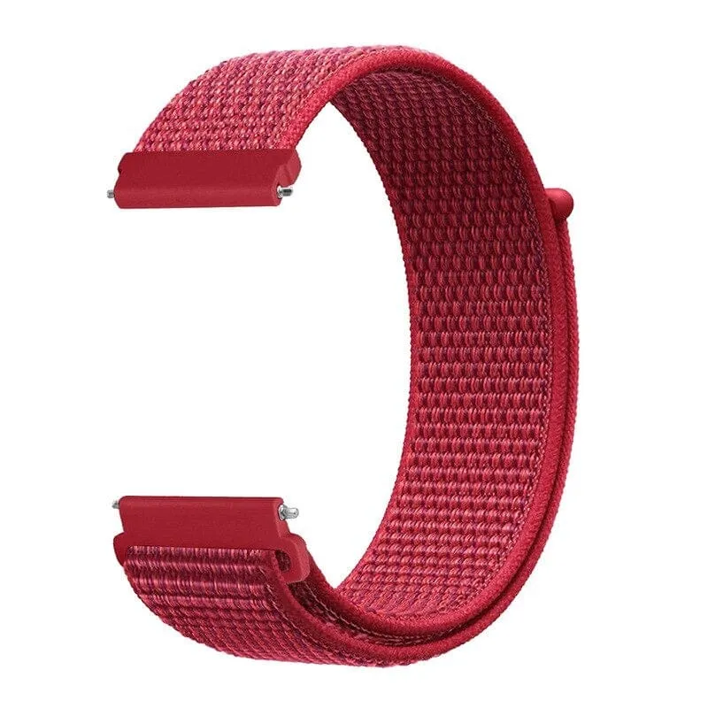 Nylon Sports Loop Watch Straps Compatible with the Olympic 22mm Range