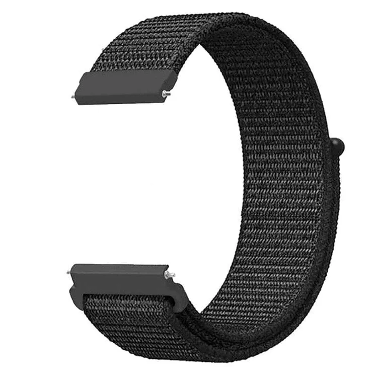 Nylon Sports Loop Watch Straps Compatible with the Olympic 22mm Range