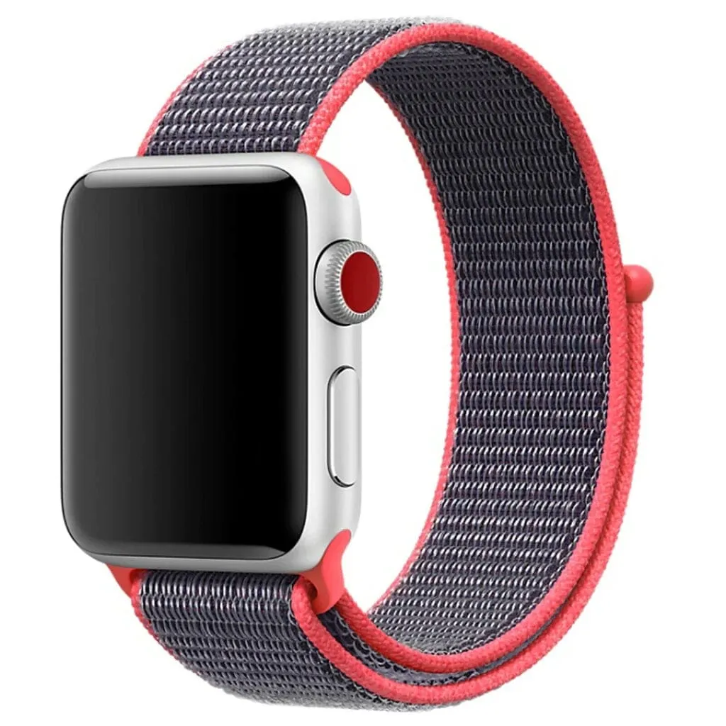 Nylon Sports Loop Watch Straps Compatible with the Olympic 22mm Range