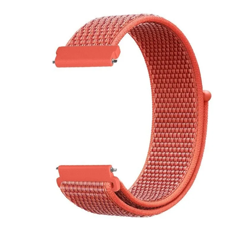 Nylon Sports Loop Watch Straps Compatible with the Olympic 22mm Range