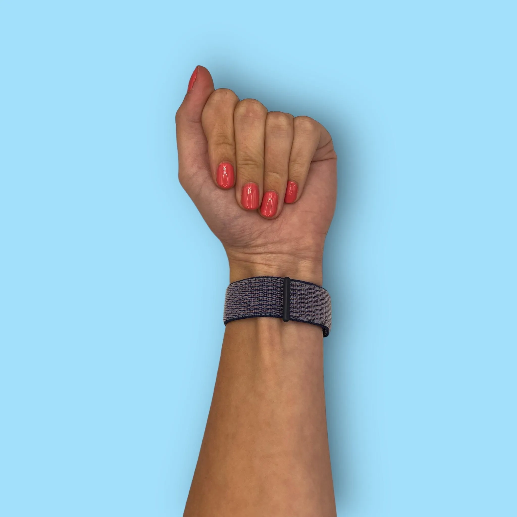 Nylon Sports Loop Watch Straps Compatible with the Olympic 22mm Range