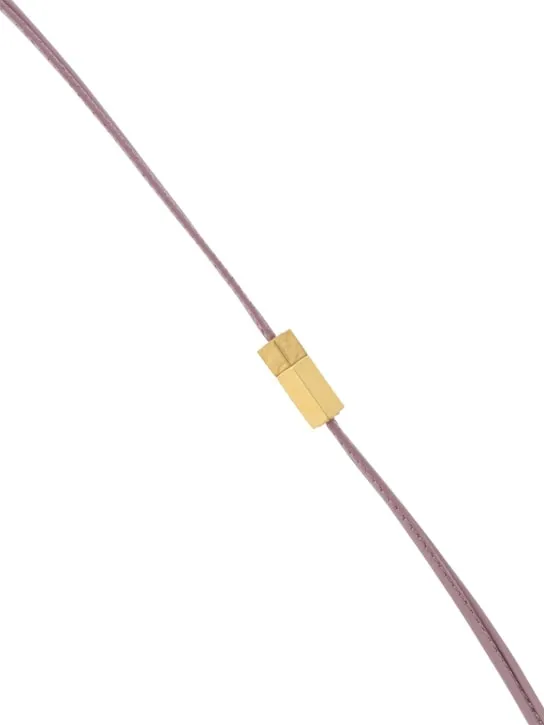 Off-White   Arrow leather necklace 