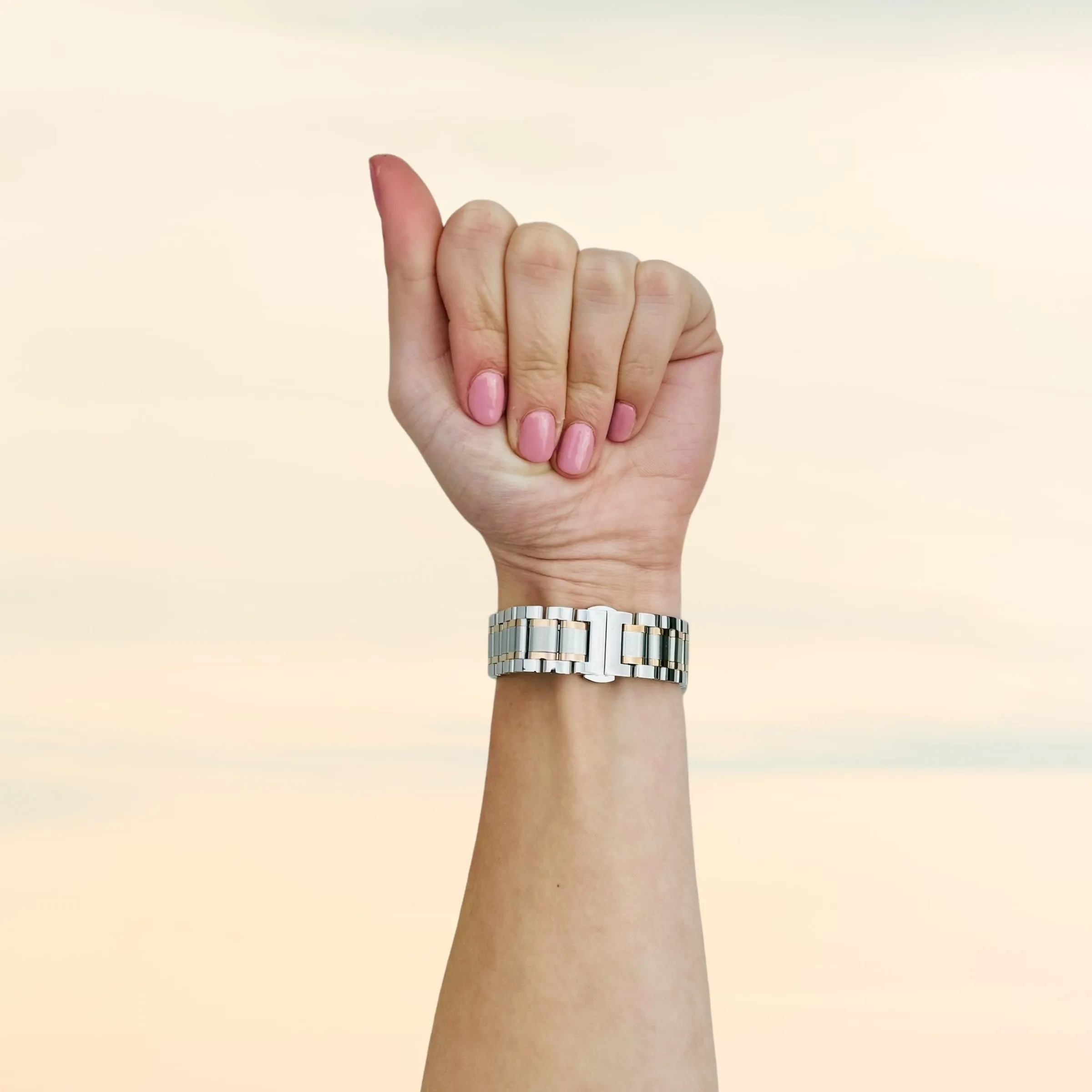Oppo Watch 2 46mm Stainless Steel Link Watch Strap