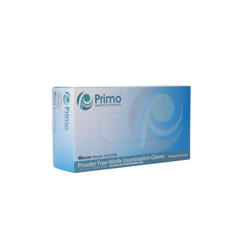 Primo Powder Free Nitrile Gloves (100/box)