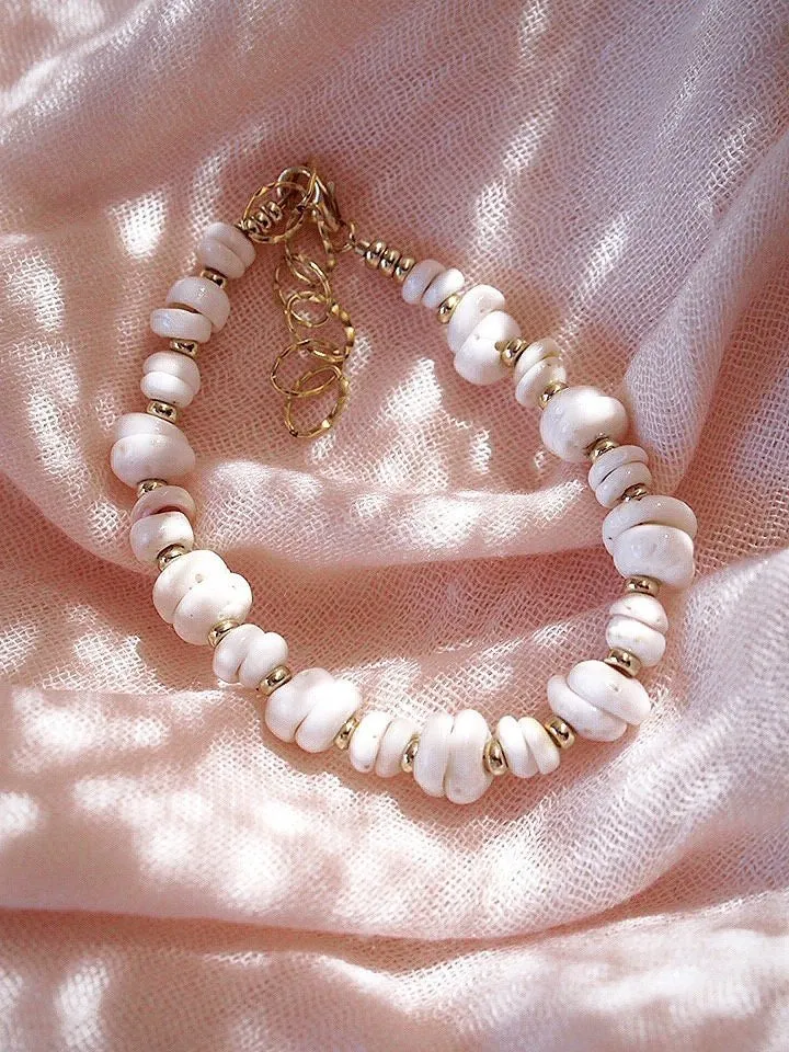 Puka Shell Bracelet - Kahale