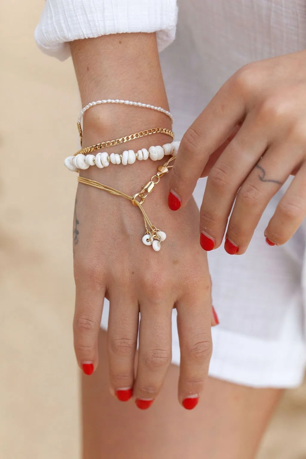 Puka Shell Bracelet - Kahale