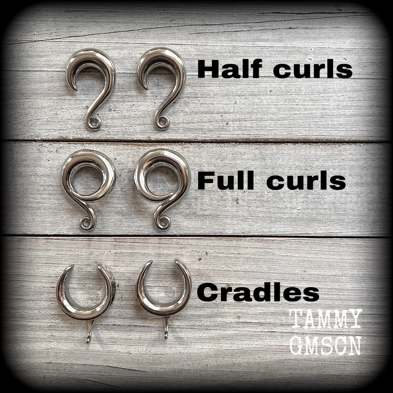 Rose quartz ear weights-Gemstone ear hangers