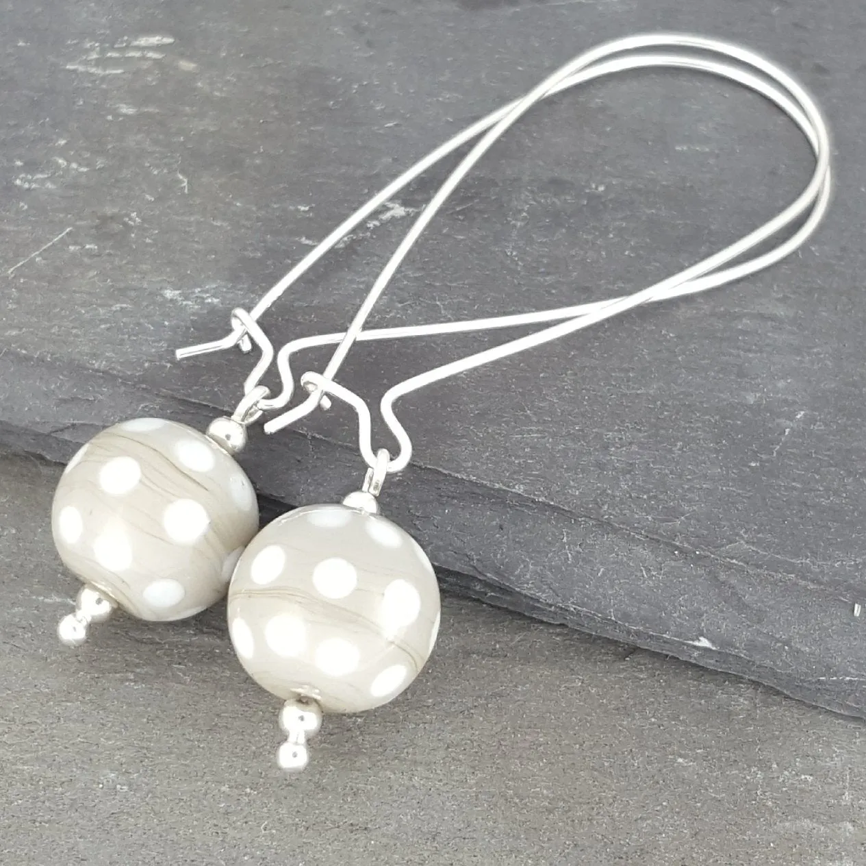 Round Earrings - Polka Dotty Collection