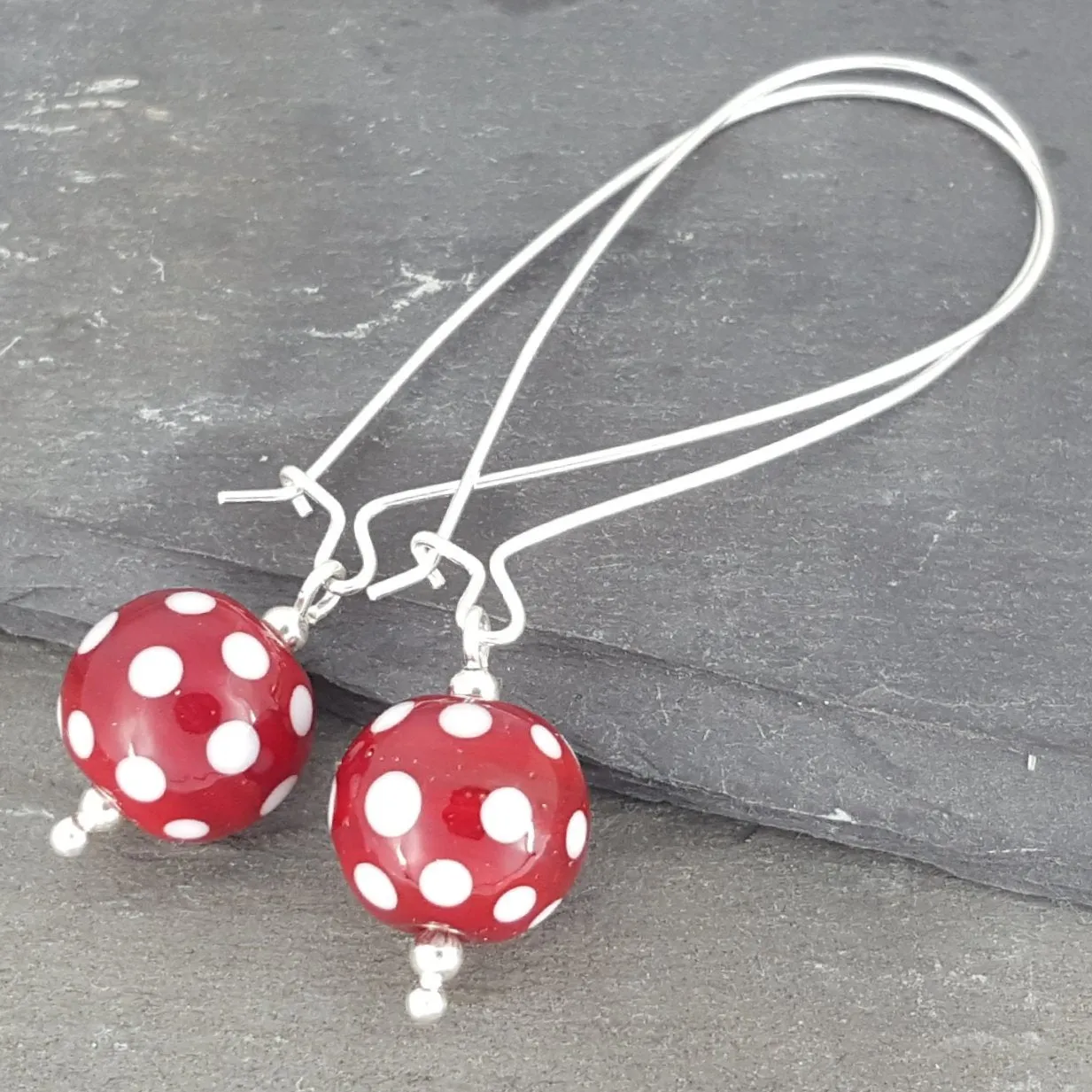 Round Earrings - Polka Dotty Collection