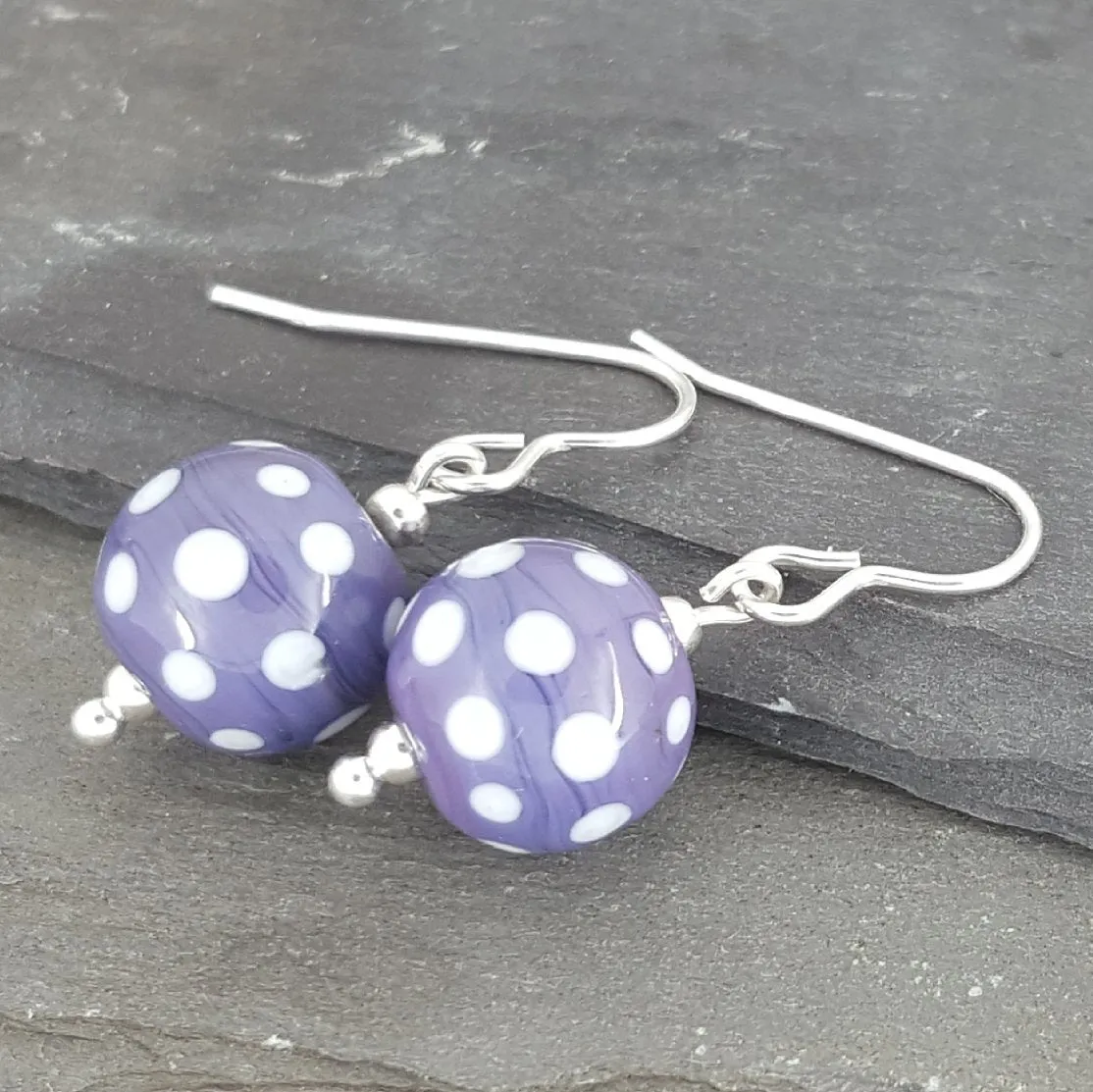Round Earrings - Polka Dotty Collection