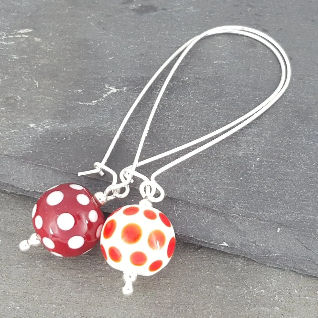 Round Earrings - Polka Dotty Collection