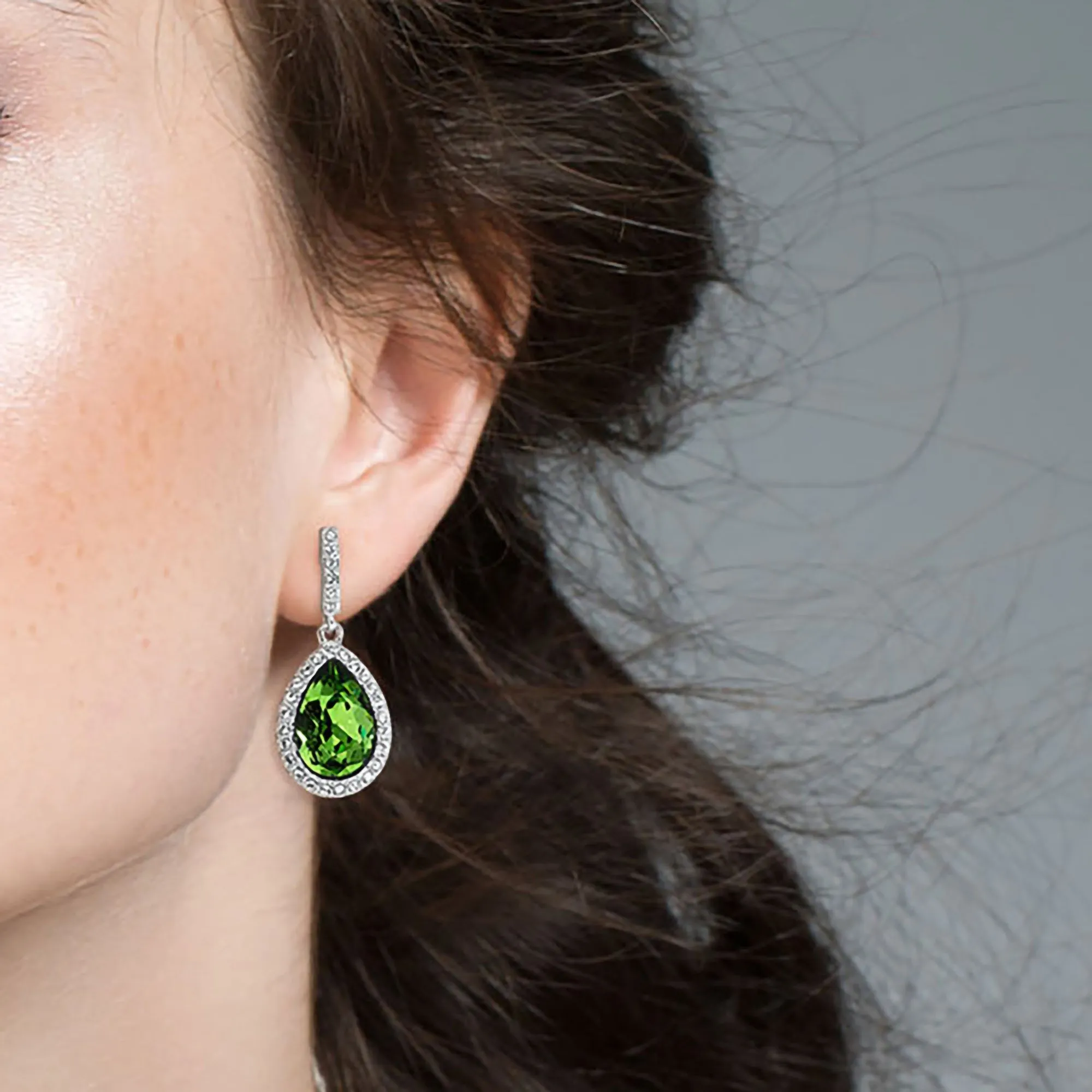 Royal Peridot Earrings