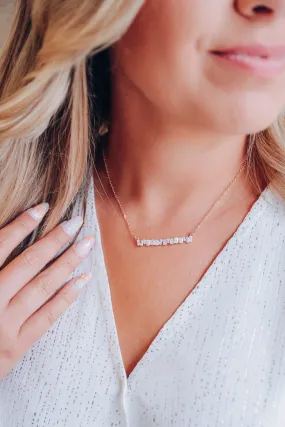 Sherry Bar Necklace - Gold