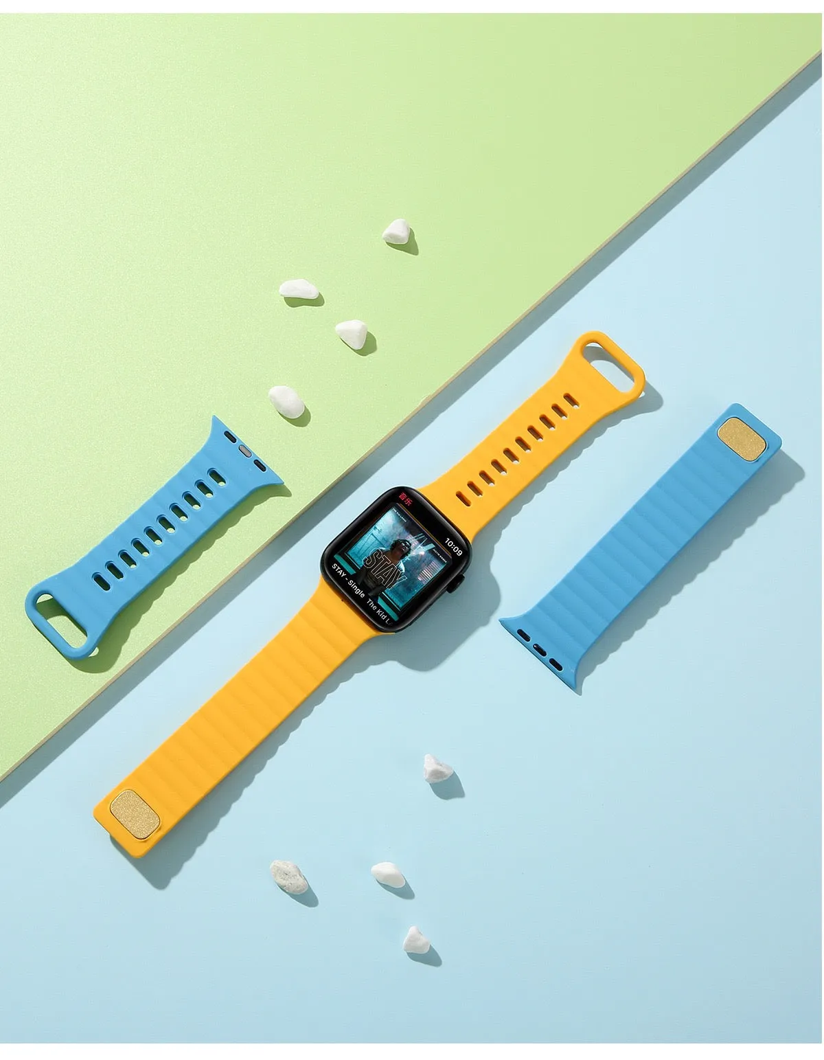 Silicone Band for Apple Watch-Assorted Colors