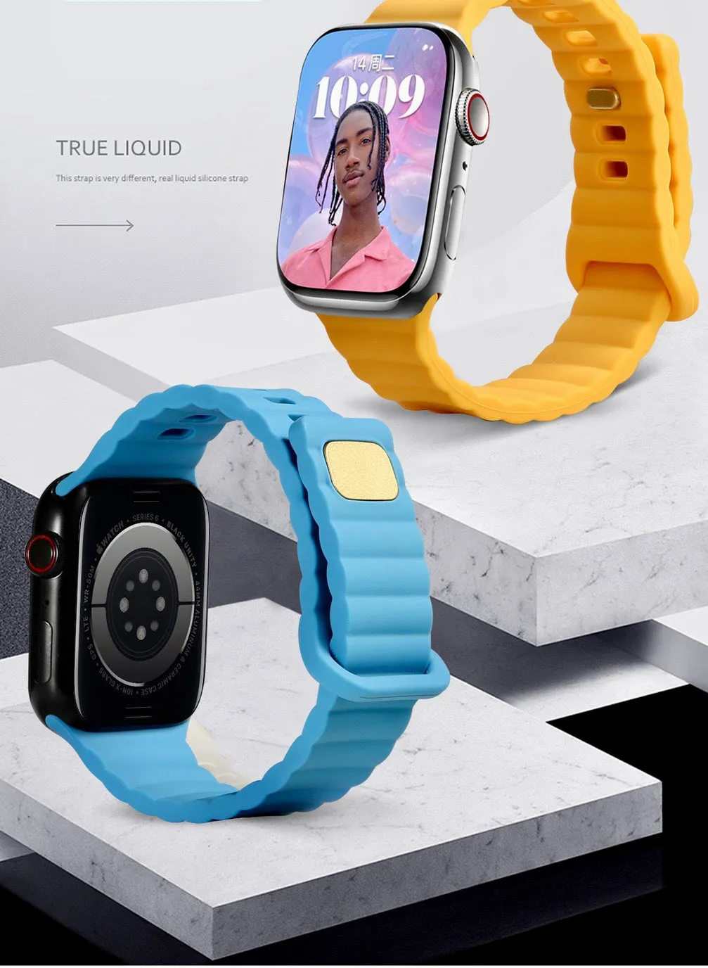Silicone Band for Apple Watch-Assorted Colors