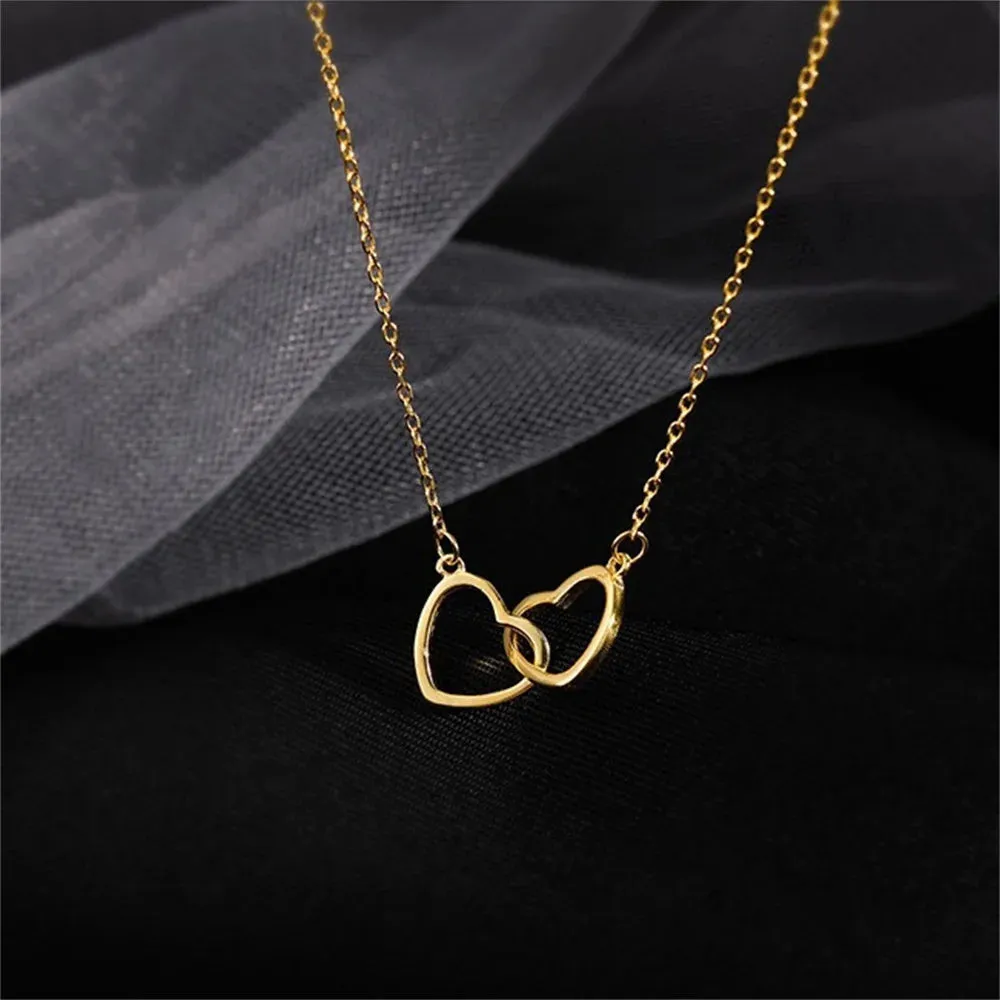Stainless Steel Necklace Minimalist Style Fashion Simple Necklace Delicate Pendant Necklace Fashionable Jewelry Fashion Necklace