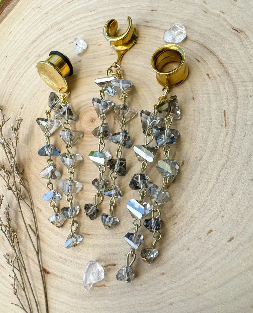 Strands of Faux Smoky Quartz