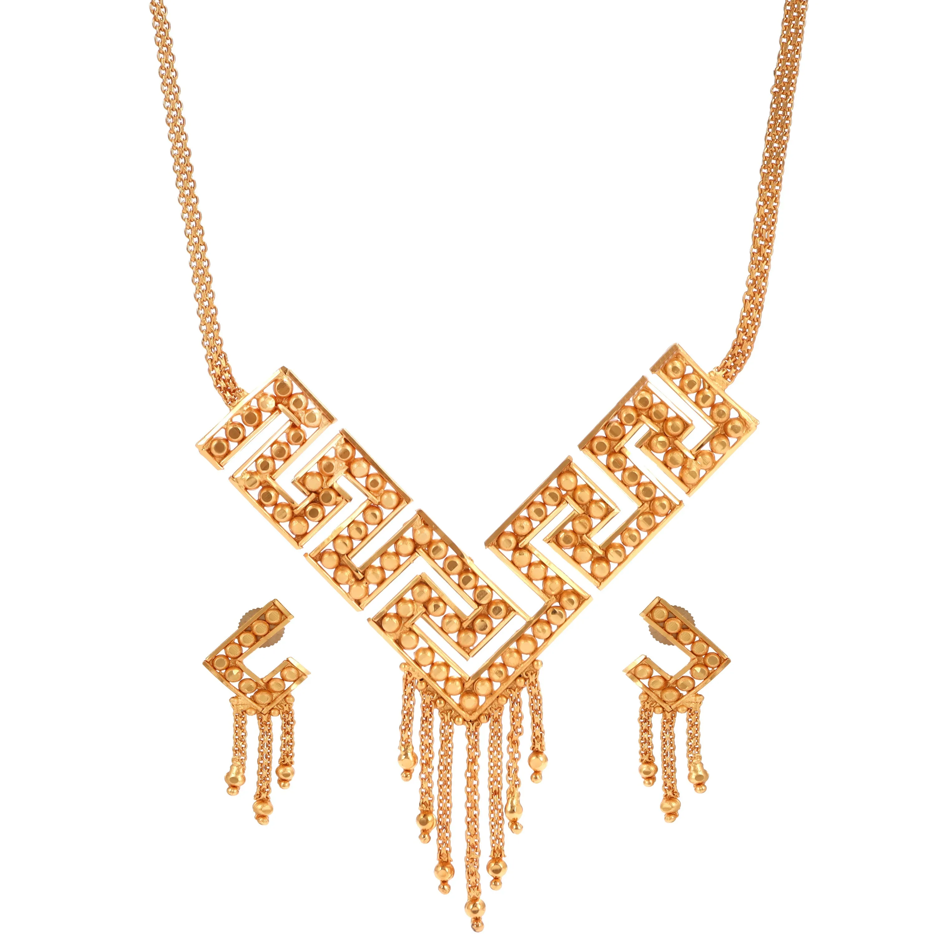 Swastik Necklace Set