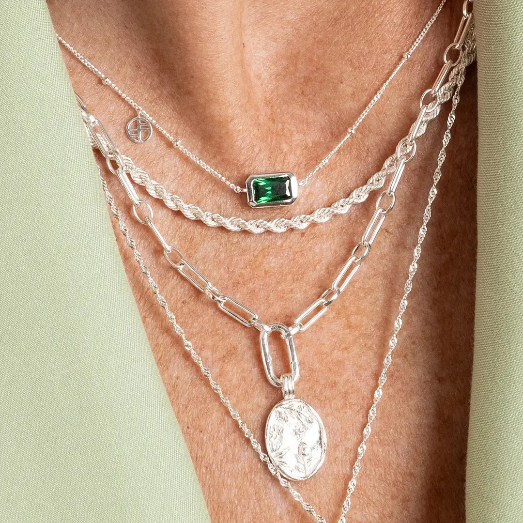 Tarkine Emerald Green Necklace