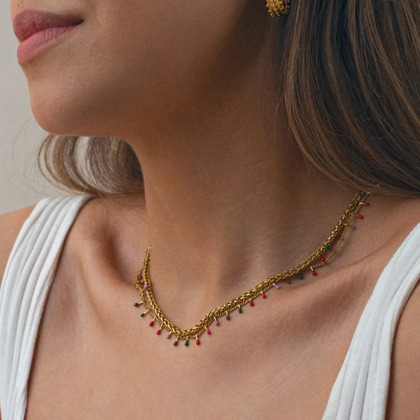 Tavi - Solid Chain Necklace Stainless Steel