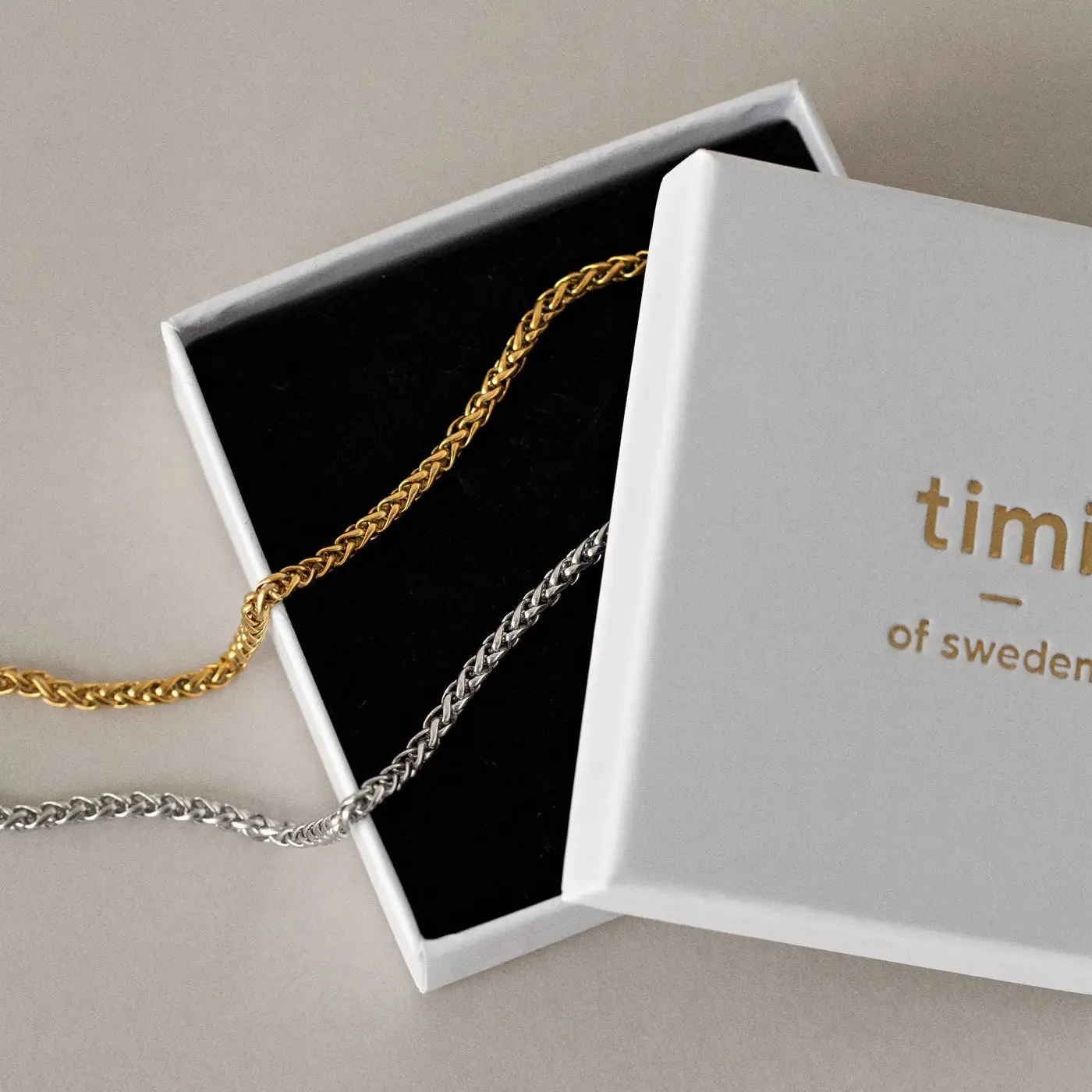 Tavi - Solid Chain Necklace Stainless Steel