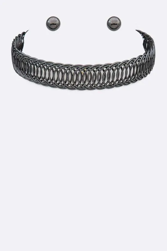TEEK - Spring Wired Iconic Choker Set