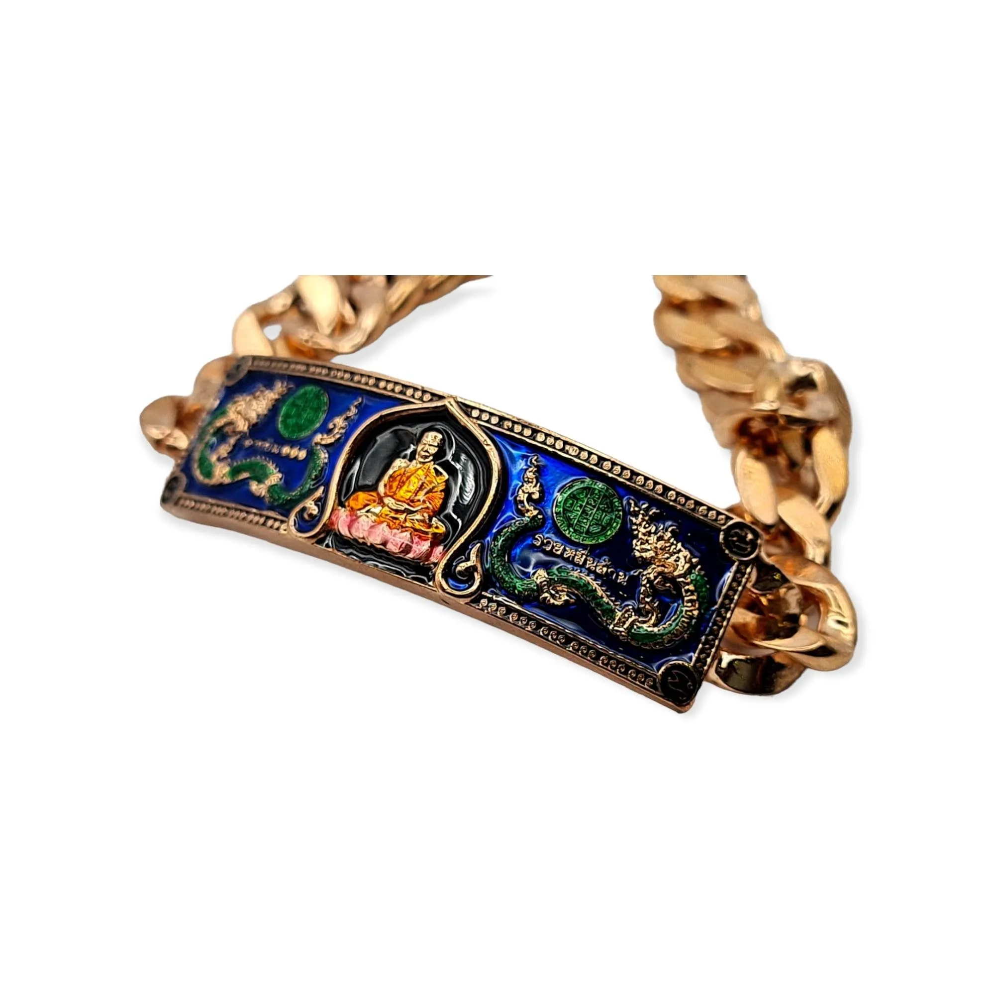 Thai Amulet bracelet Ruay 10,000 million Lp Buddha Lucky Charm Pendant Wealth Attracted Genuine Authentic Holy Blessed