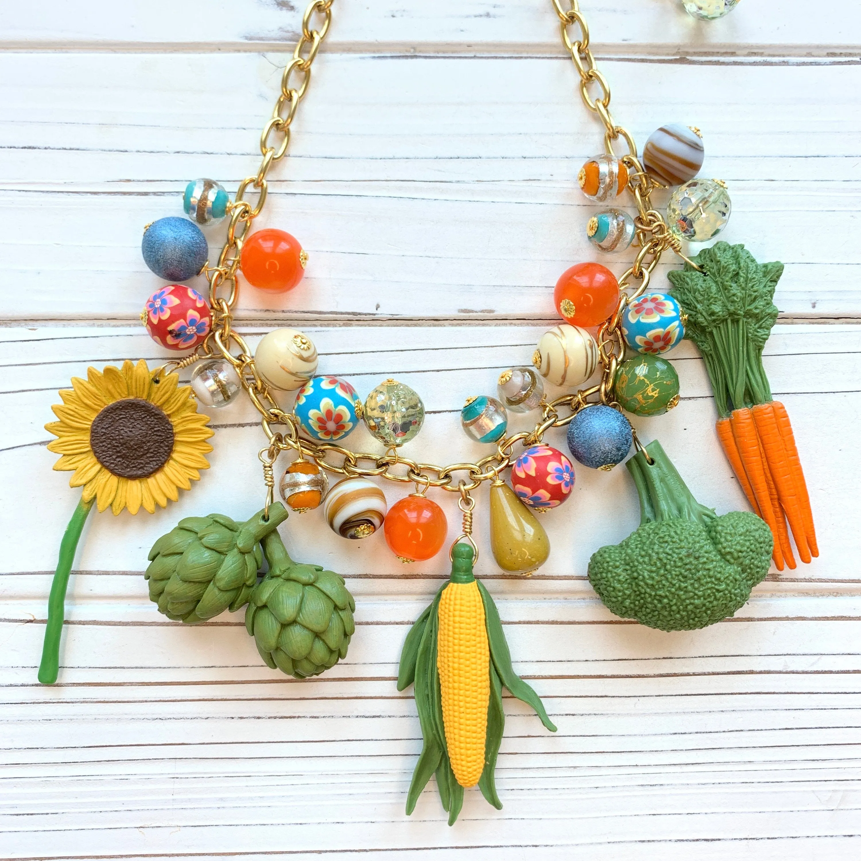 Vegetable Garden Necklace