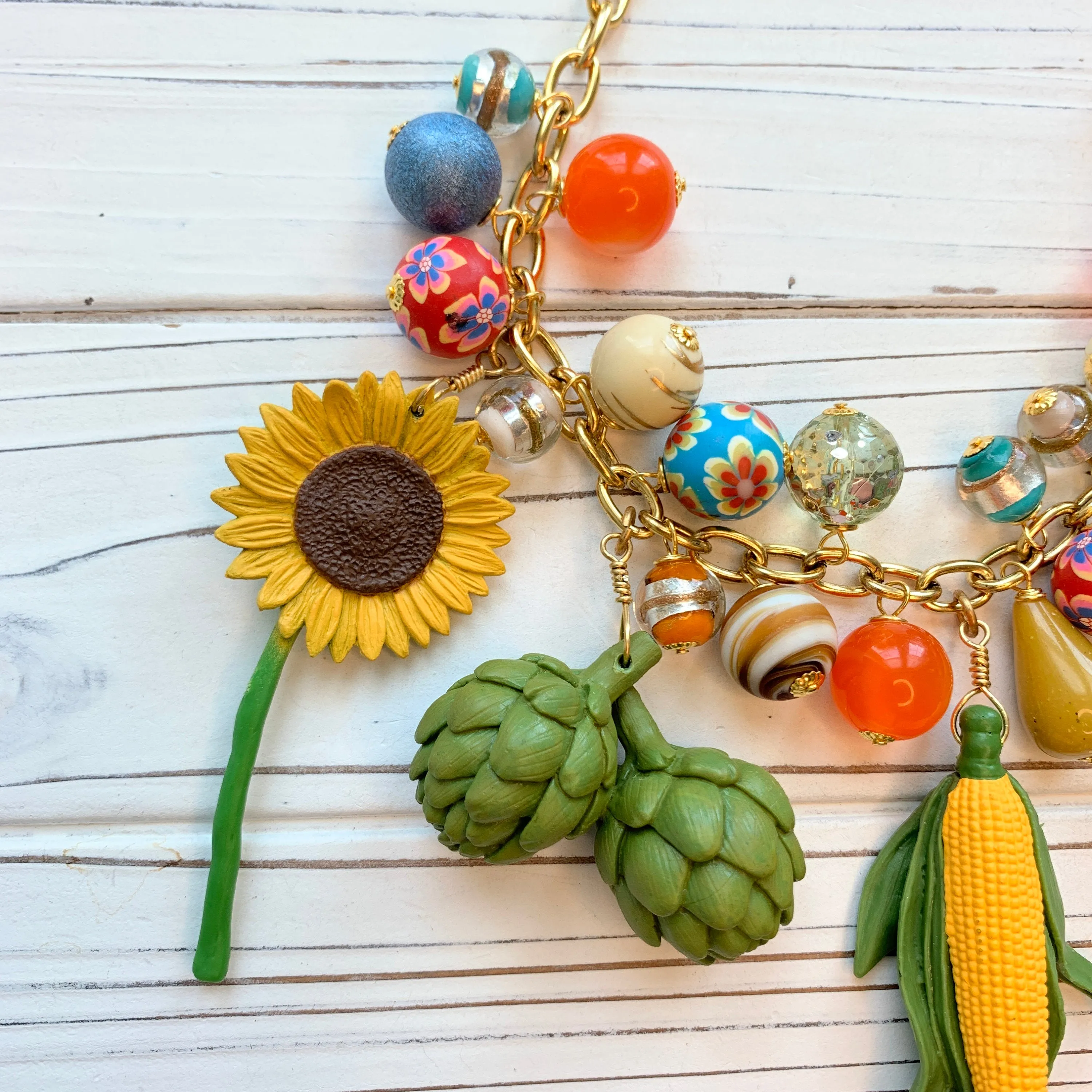 Vegetable Garden Necklace