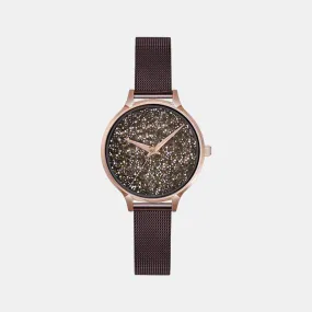 Women Analog Stainless Steel Watch V238LXVNMN