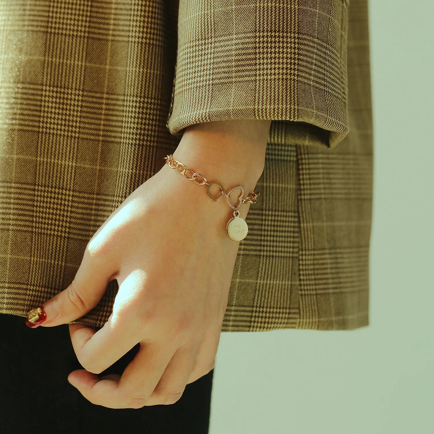 Women's Fashion Love Lever Bracelet