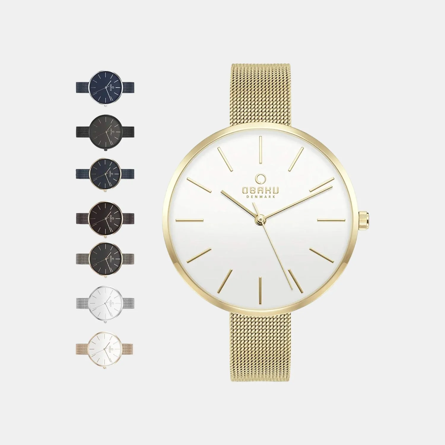Women's White Analog Stainless Steel Watch V211LXGIMG