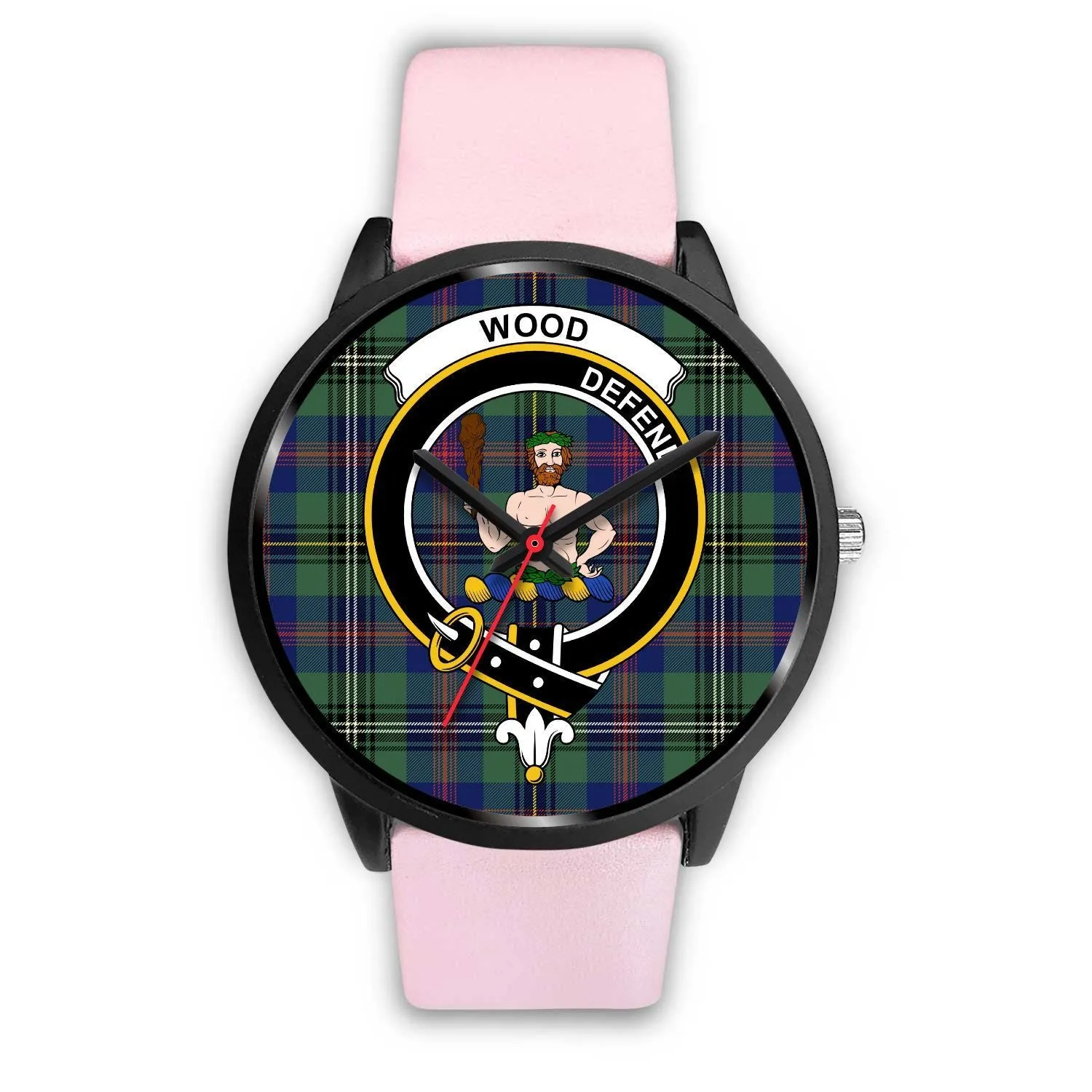 Wood Clan Badge Tartan Black Watch
