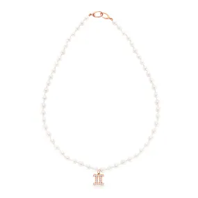 Zodiac Pearl Necklace