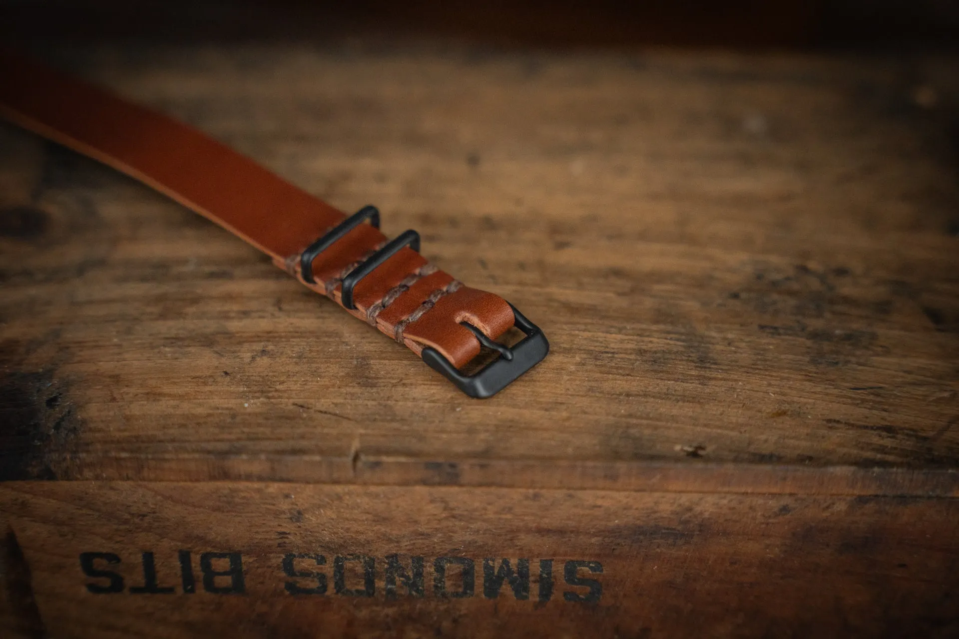 ZULU Leather Watch Strap Brown